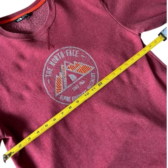 The North Face Men's Burgundy Alpine Equipment Specialist Crewneck Sweater - Picture 9 of 10